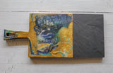 Marigot Art Miami Home Decor Hand Painted Cutting Board Poured Art Resin