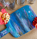 Marigot Art Florida Keys Home Decor Fluid Art Custom Resin Local Art