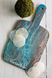Marigot Art Florida Keys Home Decor Fluid Art Custom Resin Local Art