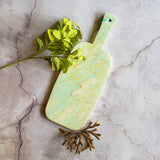Marigot Art Miami Florida Home Decor Hand Painted Handmade Original Resin Acrylic Art Unique Tropical Gift