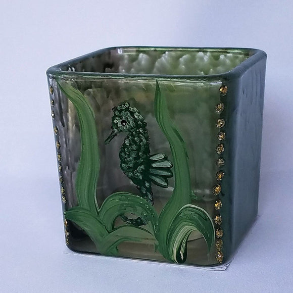 Candle Holder, Seahorse