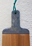 Wood Paddle Cutting Board Silver