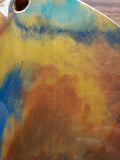 Marigot Are Miami Florida Home Decor Fluid Art Hand Painted Custom Art