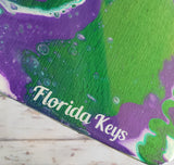 Marigot Art Miami Florida Home Decor Fluid Art Custom Local Art