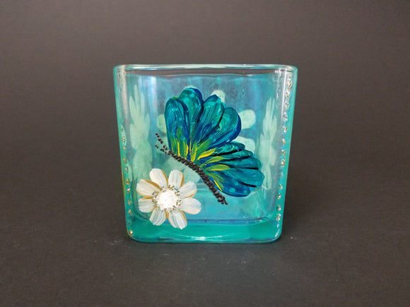 Candle Holder, Butterfly/Dragonfly