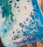 Marigot Art Miami Florida Home Decor Fluid Art Custom Resin Local Art