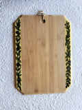 Marigot Art Bamboo Tray Olive