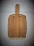 Marigot Art Wood Paddle Large Back